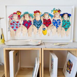 Bande de baigneuses