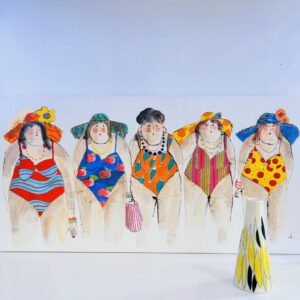 Baigneuses en vacances