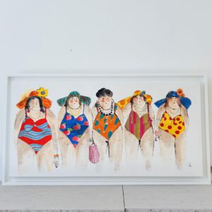 Baigneuses en vacances