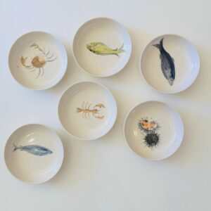 Assiettes à soupe , salade