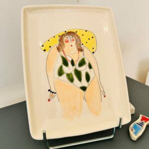 Assiette rectangulaire